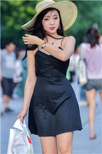 时尚吊带裙美女MJ1580[483M]