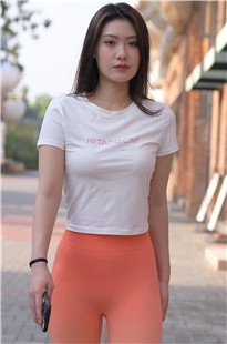 红色瑜伽裤美女MJ3199