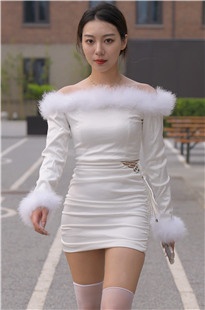 白裙美女MJ3127
