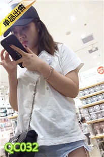 超清气质极品牛仔热裤美女QC032[1.27G]