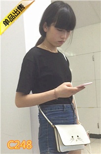 长腿热裤妹子前三角真美[748M] 编号：C248