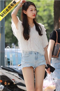 修长美腿高挑美女3A118[17P/178M]