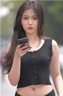 【红石模拍作品】极品黑色瑜伽裤美女【套图+视频】MJ3300