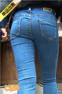 牛仔翘臀大美女第一季美臀特写[2.23G] 编号：C160