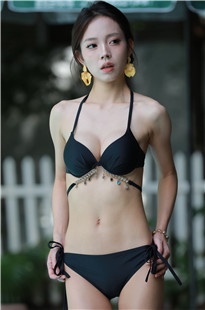 黑色比基尼小美女3A8351[3.43G]